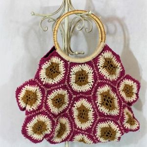 J.P. and Mattie Hand Crochet Bohemian Bag